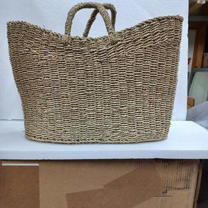 STUDIO MCGEE NWT Seagrass Basket/Bag